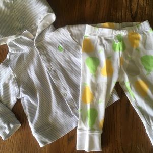 Gymboree Pears Jacket & Pants, 6-12 Mo